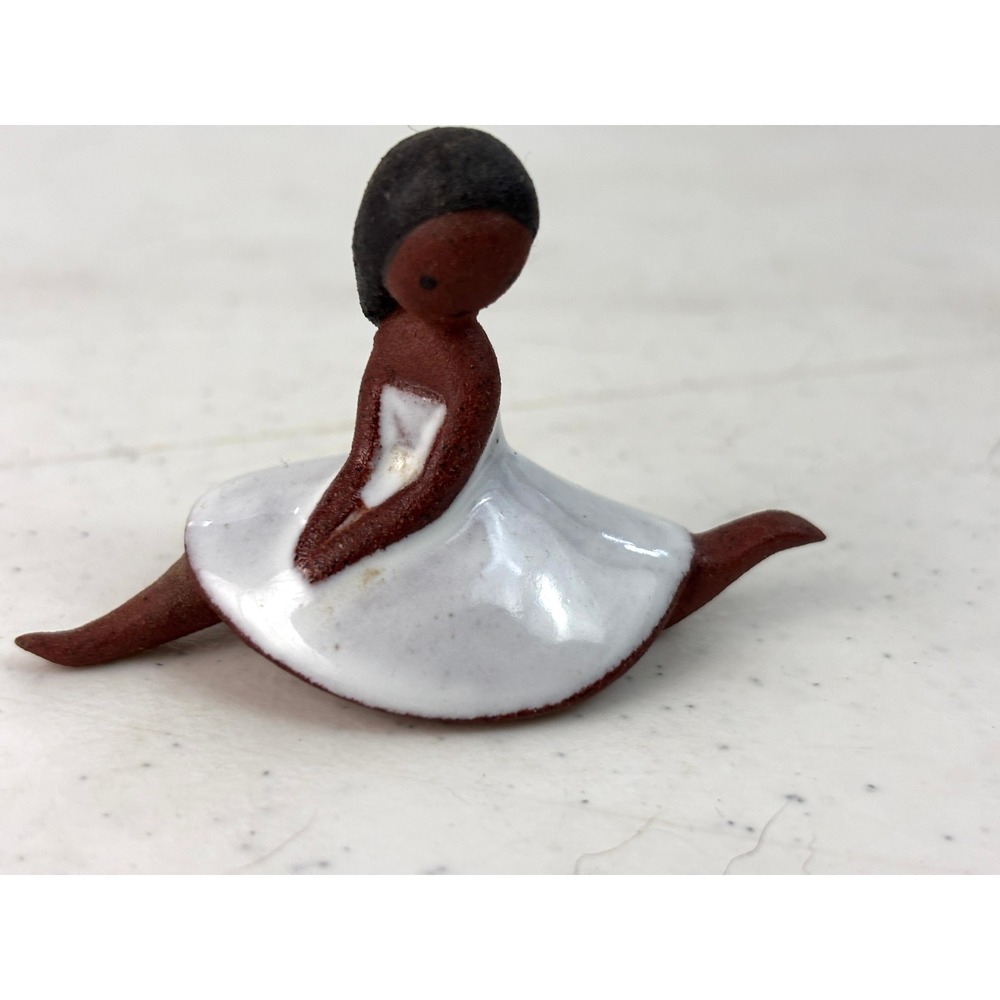 1950s Edith Nielsen Edith of Denmark Ballerina Figurine Danish MCM Pottery